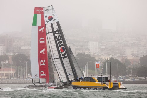 03/10/2012, San Francisco (USA,CA), 34th America's Cup, America's Cup World Series San Francisco 2012 october - Match Racing Qualifiers
